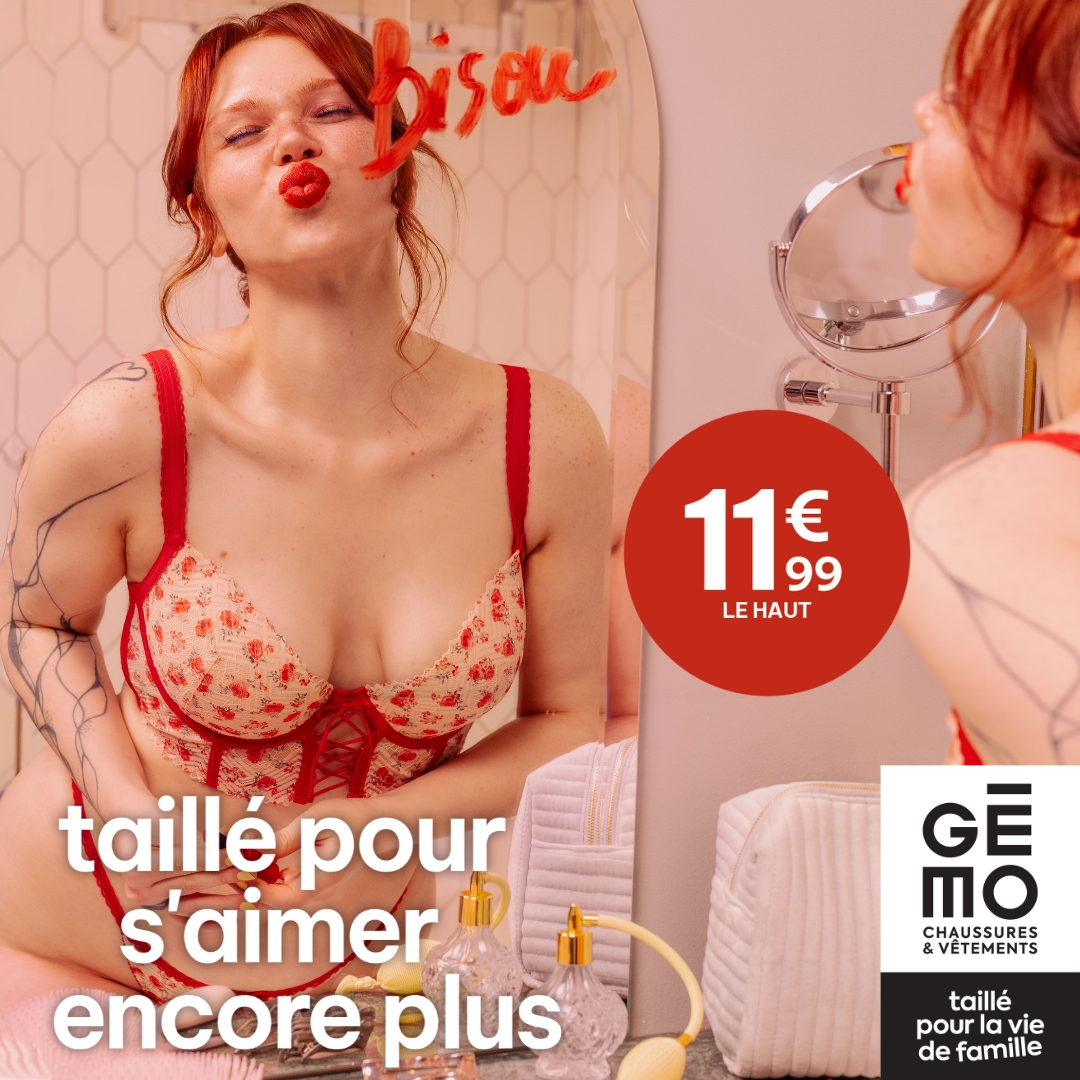 Shopping Promenade - Collection Saint Valentin chez Gémo ! - publication st val gemo - 1